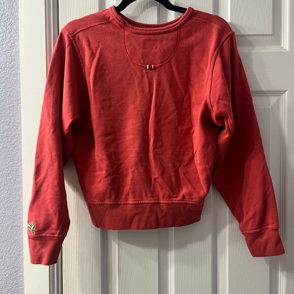 Tracksmith Midweight Crew Sweatshirt - Dark Rose - Picture 5 of 7
